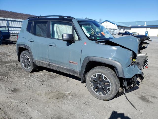 ZACCJBCTXGPE20526 - 2016 JEEP RENEGADE TRAILHAWK GRAY photo 4