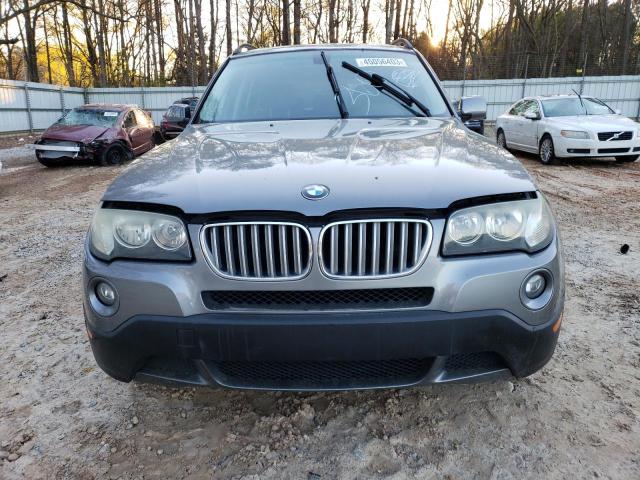 WBXPC93469WJ25140 - 2009 BMW X3 XDRIVE30I GRAY photo 5