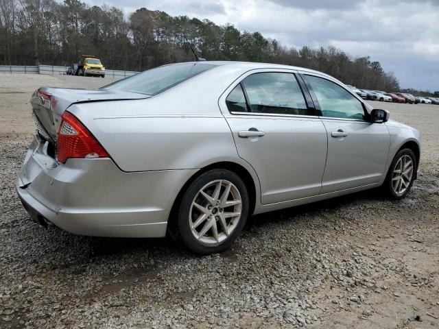 3FAHP0JG0AR281265 - 2010 FORD FUSION SEL SILVER photo 3