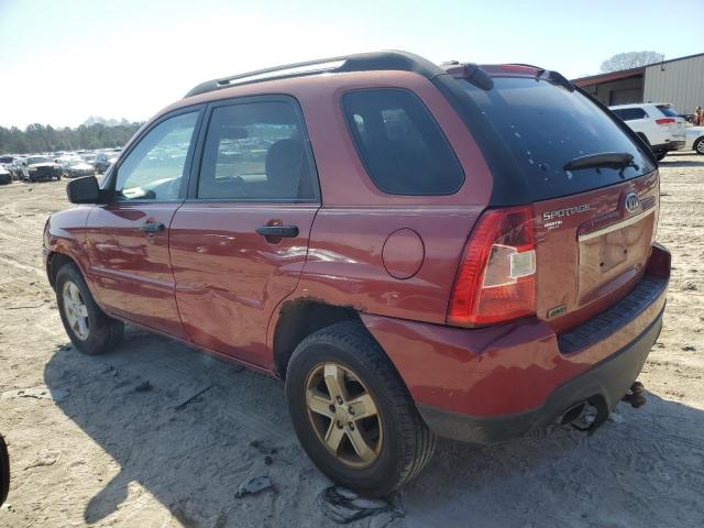 KNDKGCA3XA7704570 - 2010 KIA SPORTAGE LX RED photo 2