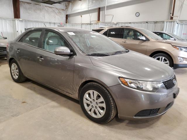 KNAFU4A28B5377961 - 2011 KIA FORTE EX GRAY photo 4