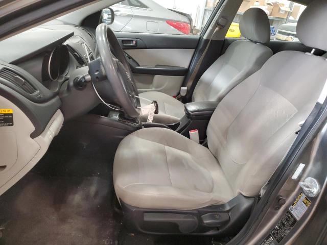 KNAFU4A28B5377961 - 2011 KIA FORTE EX GRAY photo 7