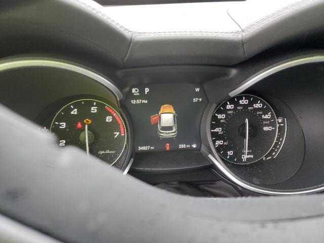 ZASPAKBN3K7C71300 - 2019 ALFA ROMEO STELVIO TI WHITE photo 9