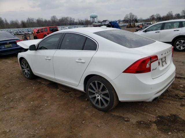 LYV402TK1HB130443 - 2017 VOLVO S60 PREMIER WHITE photo 2