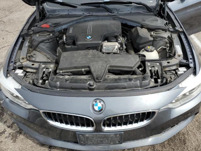 WBA3N7C5XFK222182 - 2015 BMW 428 I GRAY photo 11