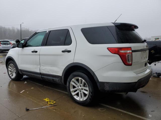 1FM5K8AR2DGC62994 - 2013 FORD EXPLORER POLICE INTERCEPTOR WHITE photo 2