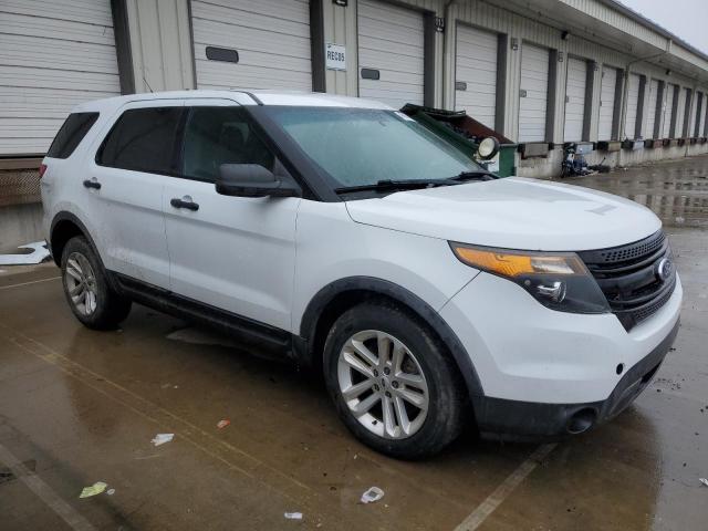 1FM5K8AR2DGC62994 - 2013 FORD EXPLORER POLICE INTERCEPTOR WHITE photo 4