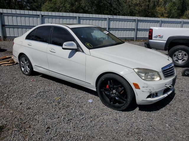 WDDGF54X18R011667 - 2008 MERCEDES-BENZ C 300 WHITE photo 4