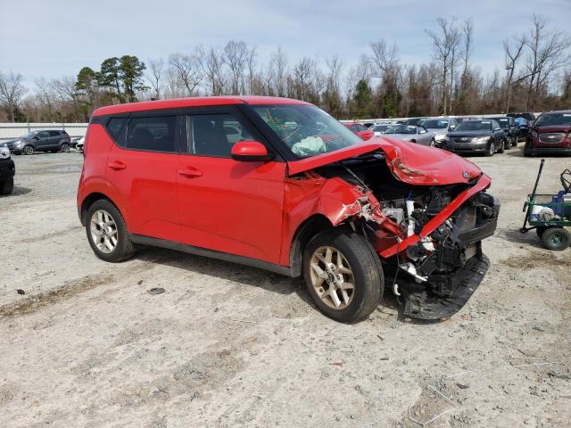 KNDJ23AU5L7713442 - 2020 KIA SOUL LX RED photo 4