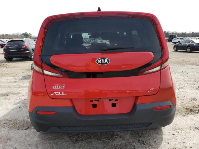 KNDJ23AU5L7713442 - 2020 KIA SOUL LX RED photo 6