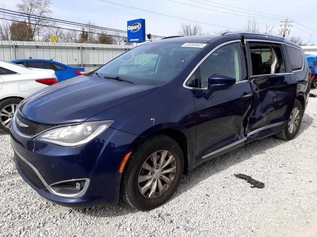 2C4RC1BG1KR573822 - 2019 CHRYSLER PACIFICA TOURING L BLUE photo 1