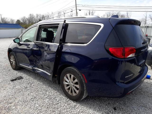 2C4RC1BG1KR573822 - 2019 CHRYSLER PACIFICA TOURING L BLUE photo 2