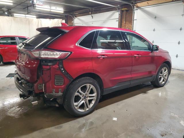 2FMPK4K95GBB06041 - 2016 FORD EDGE TITANIUM RED photo 3