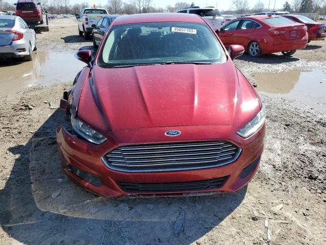 3FA6P0LU8DR218350 - 2013 FORD FUSION SE HYBRID RED photo 5