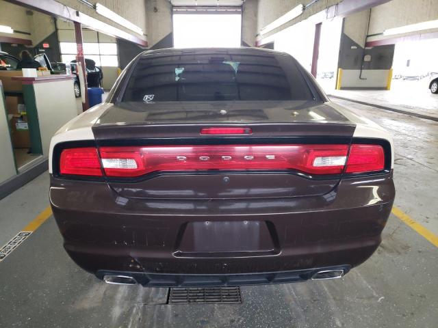 2C3CDXAT1CH255909 - 2012 DODGE CHARGER POLICE BROWN photo 6