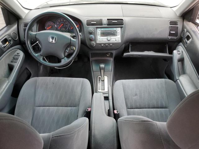 2HGES16595H630239 - 2005 HONDA CIVIC LX SILVER photo 8