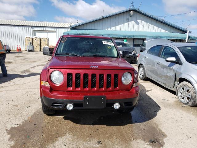 1C4NJPFA3ED890795 - 2014 JEEP PATRIOT LATITUDE BURGUNDY photo 5