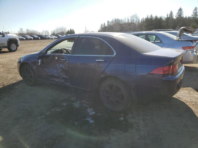 JH4CL96874C805860 - 2004 ACURA TSX BLUE photo 2