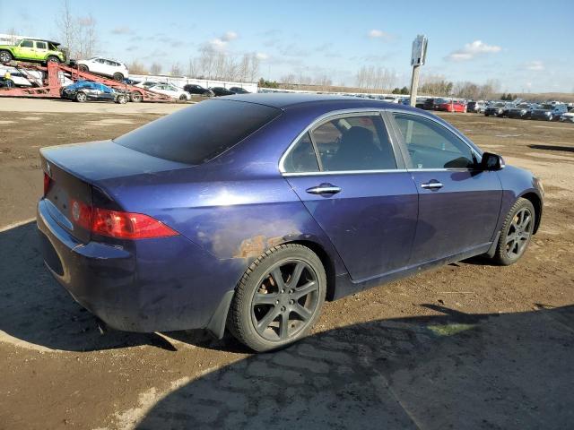 JH4CL96874C805860 - 2004 ACURA TSX BLUE photo 3