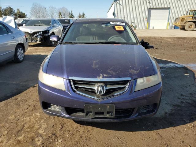 JH4CL96874C805860 - 2004 ACURA TSX BLUE photo 5