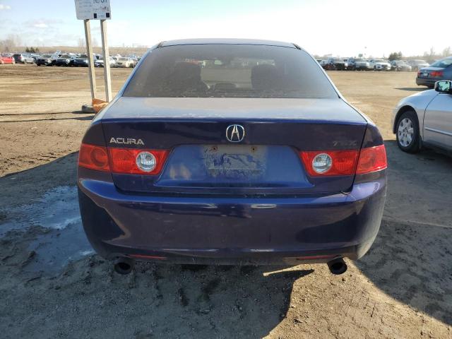 JH4CL96874C805860 - 2004 ACURA TSX BLUE photo 6