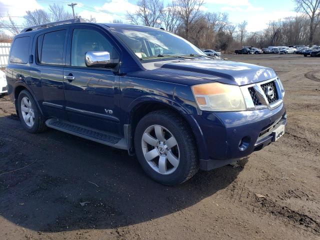 5N1BA08D58N613920 - 2008 NISSAN ARMADA SE BLUE photo 4