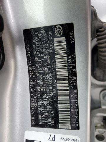 4T1BF1FK7EU451251 - 2014 TOYOTA CAMRY L SILVER photo 12