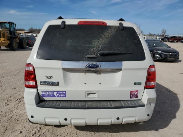 1FMCU9EG6BKB39290 - 2011 FORD ESCAPE LIMITED WHITE photo 6