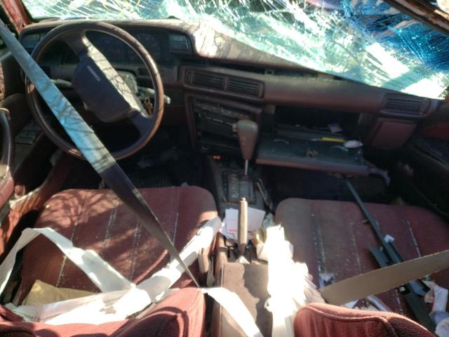 JT2SV21E4K3313112 - 1989 TOYOTA CAMRY DLX BURGUNDY photo 8