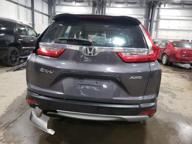 2HKRW6H3XHH203242 - 2017 HONDA CR-V LX GRAY photo 6