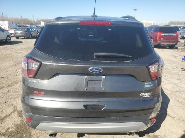 1FMCU9HD3JUD38009 - 2018 FORD ESCAPE SEL CHARCOAL photo 6