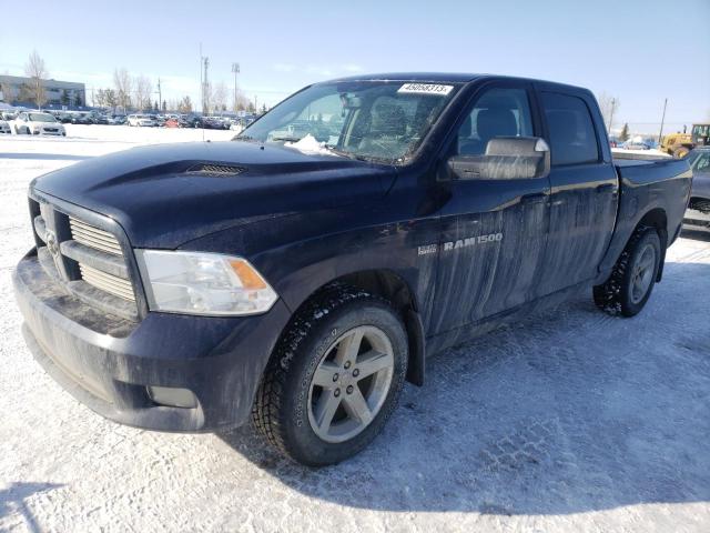 1C6RD7MT8CS279674 - 2012 DODGE RAM 1500 SPORT BLACK photo 1