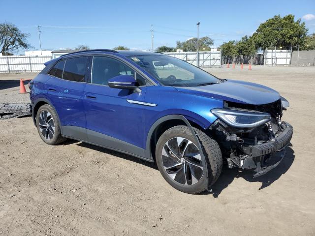 WVGTMPE25MP028731 - 2021 VOLKSWAGEN ID.4 PRO S ლურჯი ფოტო 4