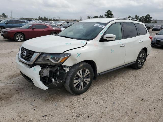 5N1DR2MN3KC630312 - 2019 NISSAN PATHFINDER S WHITE photo 1