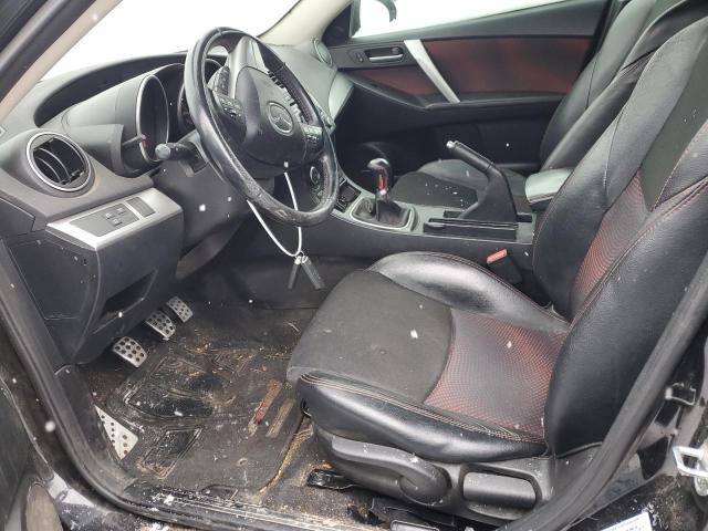 JM1BL1L39C1596509 - 2012 MAZDA SPEED 3 BLACK photo 7
