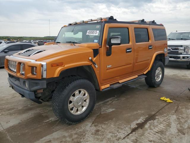 5GRGN23U26H114875 - 2006 HUMMER H2 ORANGE photo 1