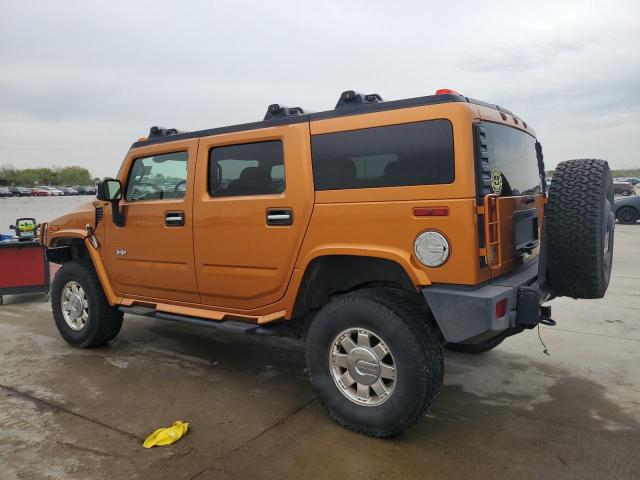 5GRGN23U26H114875 - 2006 HUMMER H2 ORANGE photo 2