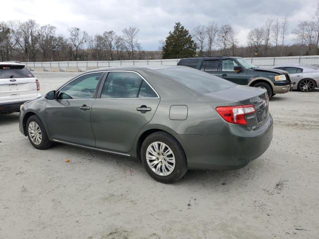 4T1BF1FK4DU689606 - 2013 TOYOTA CAMRY L GRAY photo 2