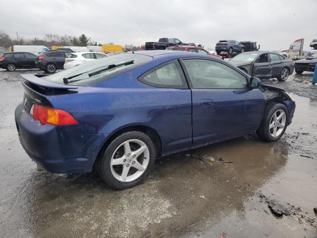 JH4DC548X2C042312 - 2002 ACURA RSX BLUE photo 3