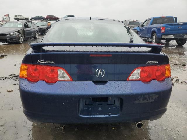 JH4DC548X2C042312 - 2002 ACURA RSX BLUE photo 6