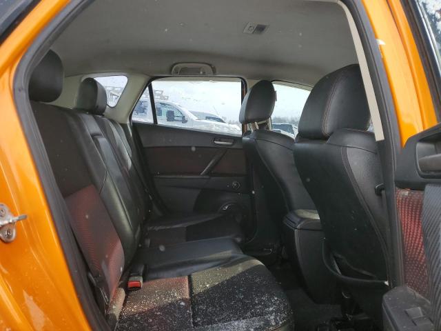 JM1BL1K43B1444170 - 2011 MAZDA SPEED 3 ORANGE photo 10