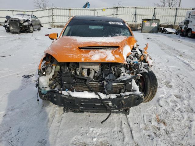 JM1BL1K43B1444170 - 2011 MAZDA SPEED 3 ORANGE photo 5