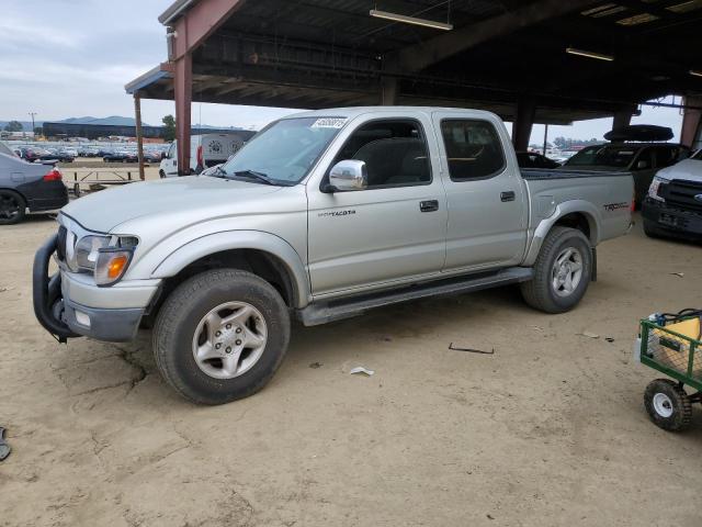 5TEGN92N14Z317188 - 2004 TOYOTA TACOMA DOUBLE CAB PRERUNNER SILVER photo 1
