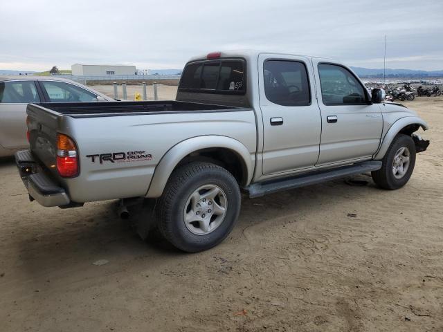 5TEGN92N14Z317188 - 2004 TOYOTA TACOMA DOUBLE CAB PRERUNNER SILVER photo 3