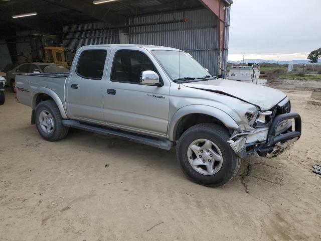 5TEGN92N14Z317188 - 2004 TOYOTA TACOMA DOUBLE CAB PRERUNNER SILVER photo 4
