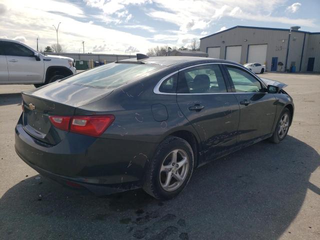 1G1ZB5ST8JF101543 - 2018 CHEVROLET MALIBU LS BLACK photo 3