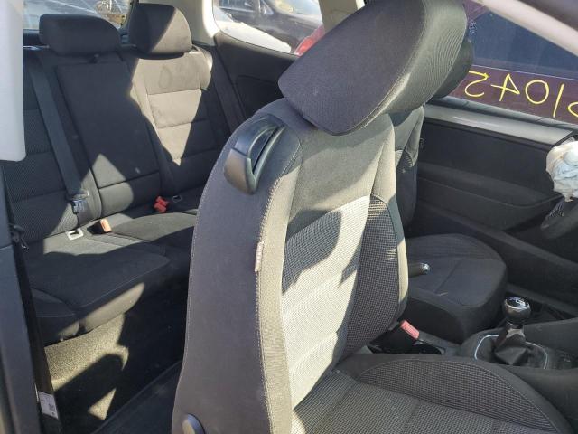 WVWAB7AJ0CW332813 - 2012 VOLKSWAGEN GOLF BLACK photo 10