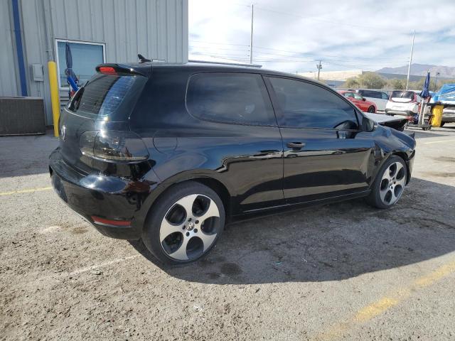 WVWAB7AJ0CW332813 - 2012 VOLKSWAGEN GOLF BLACK photo 3
