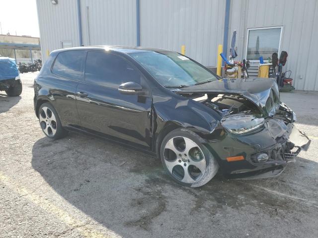 WVWAB7AJ0CW332813 - 2012 VOLKSWAGEN GOLF BLACK photo 4