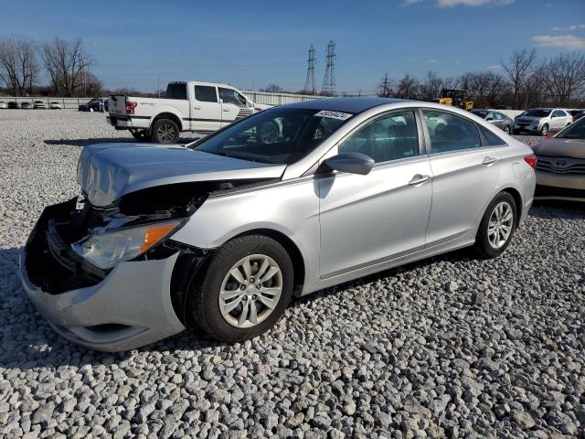 5NPEB4AC5CH323967 - 2012 HYUNDAI SONATA GLS SILVER photo 1